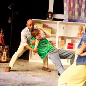 Fight choreography by Cliff Williams III from Holly Down in Heaven - Forum Theatre